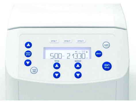 Eppendorf&#174; Centrifuge 5425 keypad control, with Rotor FA-24x2 including aerosol-tight QuickLock lid, AC/DC input 120 V