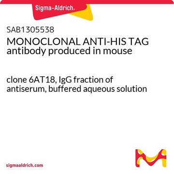 单克隆抗 HIS 标签 小鼠抗 clone 6AT18, IgG fraction of antiserum, buffered aqueous solution