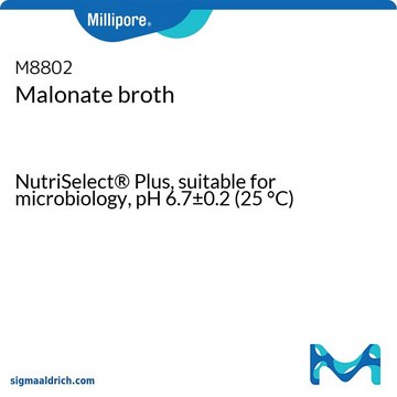 丙二酸盐肉汤 pH 6.7±0.2 (25&#160;°C), NutriSelect&#174; Plus, suitable for microbiology