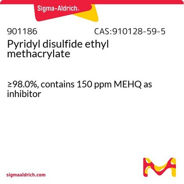 Pyridyl disulfide ethyl methacrylate &#8805;98.0%, contains 150&#160;ppm MEHQ as inhibitor