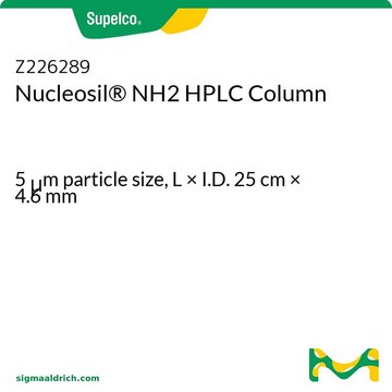 Nucleosil&#174; NH2 HPLC Column 5&#160;&#956;m particle size, L × I.D. 25&#160;cm × 4.6&#160;mm