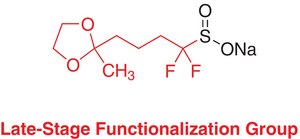 Sodium 1,1-difluoro-4-(2-methyl-1,3-dioxolan-2-yl)butane-1-sulfinate