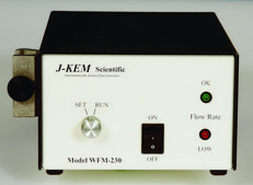 J-KEM® water flow monitor AC/DC input 230 V AC