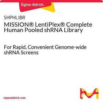 MISSION&#174; LentiPlex&#174; 人类混合shRNA完整文库 For Rapid, Convenient Genome-wide shRNA Screens