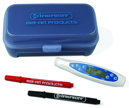 Scienceware&#174; Hand Held Colony Counter Includes storage case, red and black pens, and battery