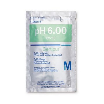 Buffer Solution (citric acid/sodium hydroxide), traceable to SRM from NIST and PTB pH 6.00 (25&#176;C) Certipur&#174;