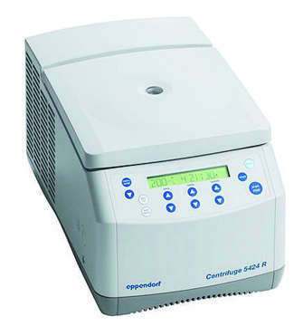 Eppendorf&#174; Centrifuge 5424/5424R 5424R, refrigerated, with rotor FA-45-24-11, keypad, AC/DC input 120 V, 60 Hz, US 3-pin plug (US)