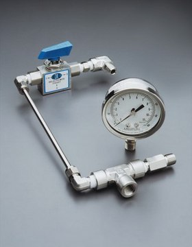 压力表，0&#8211;7巴 Accessories for filter holders for sample preparation.