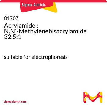 丙烯酰胺:N,N′-亚甲基双丙烯酰胺 32.5:1 suitable for electrophoresis