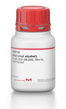 Poly(vinyl alcohol) Mw 89,000-98,000, 99+% hydrolyzed