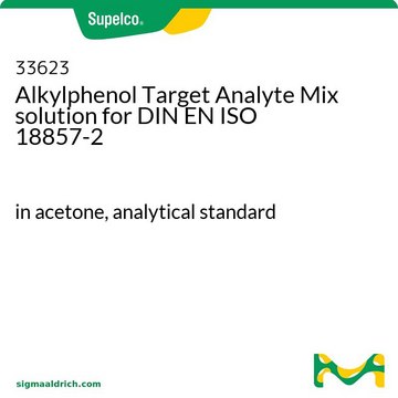 烷基酚目标分析物混标&#65292;用于 DIN EN ISO 18857-2 in acetone, analytical standard