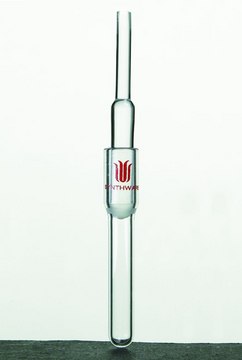 Synthware&#8482; Craig recrystallization tube with glass outer tube and inner plug capacity 2 mL