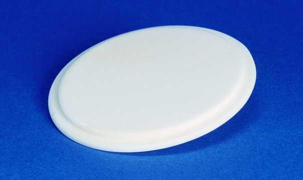 Coors&#8482; high-alumina crucible cover diam. 59&#160;mm