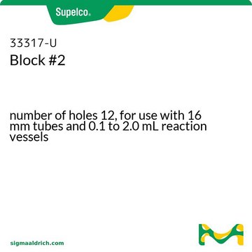 #2 加热模块 number of holes 12, for use with 16 mm tubes and 0.1 to 2.0 mL reaction vessels