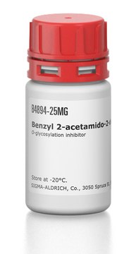 Benzyl 2-acetamido-2-deoxy-&#945;-D-galactopyranoside hydrate O-glycosylation inhibitor, &#8805;97% (TLC)