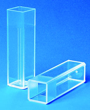 BRAND&#174; macro-cuvette polystyrene, volume 2.5&#160;mL, pack of 100