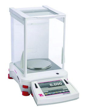 Ohaus&#174; Explorer&#174; precision balance Model EX223/E, weighing capacity 220&#160;g, Precision 1&#160;mg, AC/DC input 230 V (Euro Plug and UK Plug)