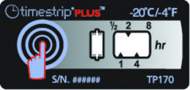 Timestrip Plus&#8482; -20 °C温度指示标签