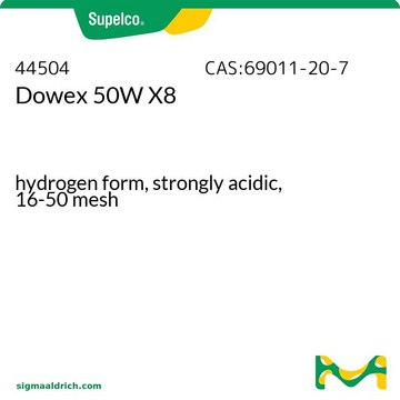 Dowex 50W X8 hydrogen form, strongly acidic, 16-50&#160;mesh