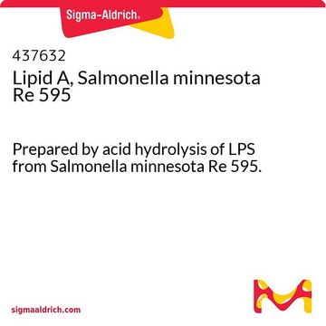 Lipid A, Salmonella minnesota Re 595 Prepared by acid hydrolysis of LPS from Salmonella minnesota Re 595.