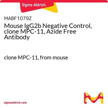 Mouse IgG2b Negative Control, clone MPC-11, Azide Free Antibody clone MPC-11, from mouse