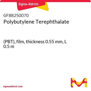 Polybutylene Terephthalate (PBT), film, thickness 0.55&#160;mm, L 0.5&#160;m