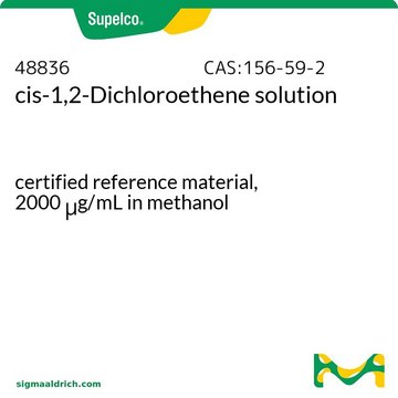 cis-1,2-Dichloroethene solution certified reference material, 2000&#160;&#956;g/mL in methanol