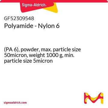 Polyamide - Nylon 6 (PA 6), powder, max. particle size 50micron, weight 1000&#160;g, min. particle size 5micron