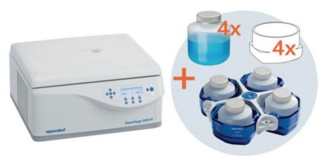 Eppendorf&#174; Centrifuge 5910&nbsp;R refrigerated, AC/DC input 120 V, 50 - 60 Hz, US 3-pin plug