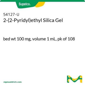 2-(2-Pyridyl)ethyl Silica Gel bed wt 100&#160;mg, volume 1&#160;mL, pk of 108