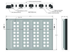 Grace Bio-Labs ProPlate® tray sets size 16 wells, round, with Delrin® snap clips