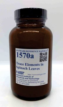 Trace elements in spinach leaves NIST&#174; SRM&#174; 1570a