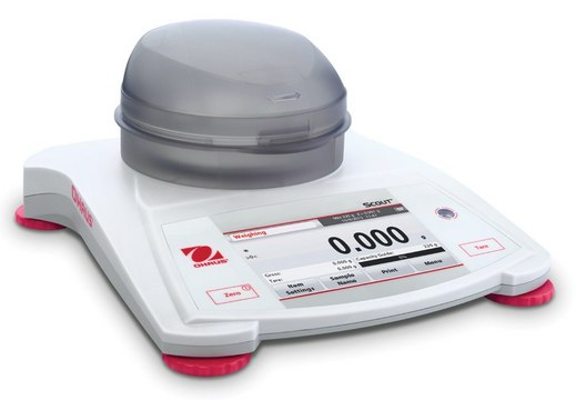 Ohaus&#174; Scout&#174; Portable Touchscreen Balance Model STX123, weighing capacity 120&#160;g, resolution: 0.001&#160;g, AC/DC input 230 V