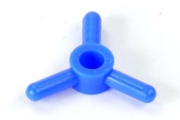 Cochranes atom centers for Orbit molecular models nitrogen, 6 ring planar/azo, blue