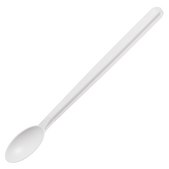 SP Bel-Art® Sterileware™ Teaspoon Style Sampling Spoon white polystyrene, nominal capacity 3 mL (0.1 oz), handle L 13.7 cm (5.375 in.), sterile, pack of 100 ea (individually wrapped)
