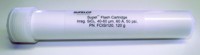 Supel&#8482; 层析色谱柱 40-63&#160;&#956;m, matrix active group silica, bed wt. 120&#160;g, for use with Isco and Analogix flash systems