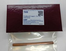 Unalloyed copper NIST® SRM® 500, Cu VII