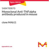 Monoclonal Anti-TNFalpha antibody produced in mouse clone MAb11
