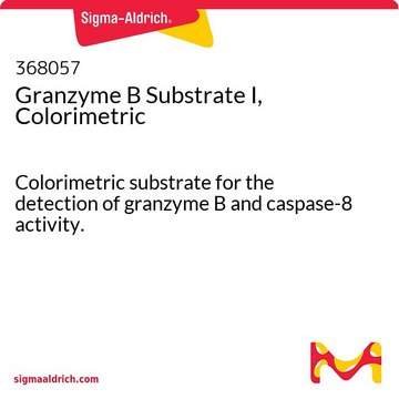 Granzyme B Substrate I, Colorimetric Colorimetric substrate for the detection of granzyme B and caspase-8 activity.