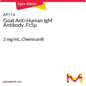 Goat Anti-Human IgM Antibody, Fc5&#181; 2&#160;mg/mL, Chemicon&#174;