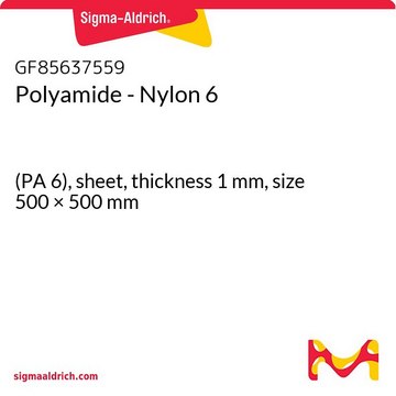 Polyamide - Nylon 6 (PA 6), sheet, thickness 1&#160;mm, size 500 × 500&#160;mm