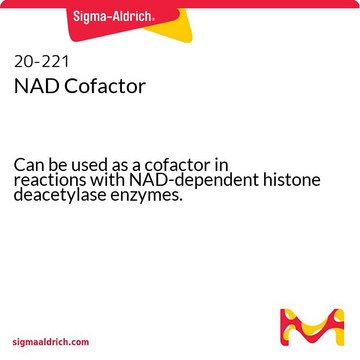 NAD Cofactor Can be used as a cofactor in reactions with NAD-dependent histone deacetylase enzymes.