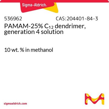 PAMAM-25% C12 dendrimer, generation 4 solution 10&#160;wt. % in methanol