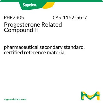 Progesterone Related Compound H pharmaceutical secondary standard, certified reference material