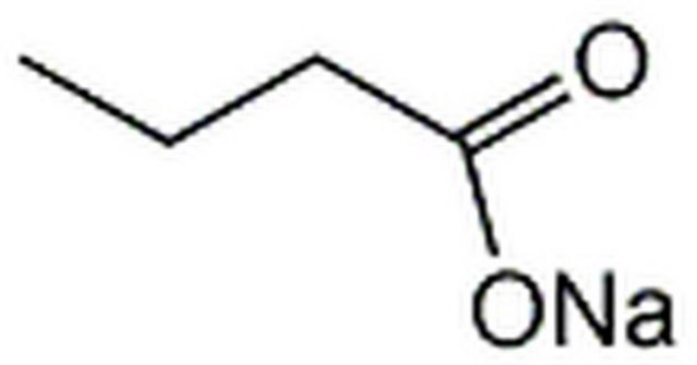 Sodium Butyrate A short chain fatty acid that has been shown to induce apoptosis in colon carcinoma cell lines by a p53-independent pathway.