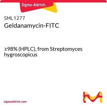 Geldanamycin-FITC &#8805;98% (HPLC), from Streptomyces hygroscopicus