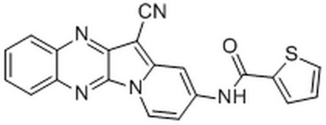 TOPK/PBK Inhibitor, HI-TOPK-032 A cell-permeable, selective, ATP competitive, reversible inhibitor of T-LAK-cell-originated protein kinase (IC&#8325;&#8320; = 2 &#181;M).