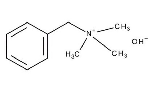 Benzyltrimethylammonium hydroxide (40% solution in methanol) for synthesis