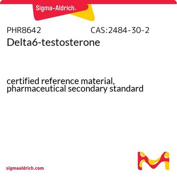 Delta6-testosterone certified reference material, pharmaceutical secondary standard