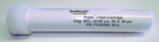 Supel&#8482; 层析色谱柱 40-63&#160;&#956;m, matrix active group silica, bed wt. 80&#160;g, for use with Isco and Analogix flash systems